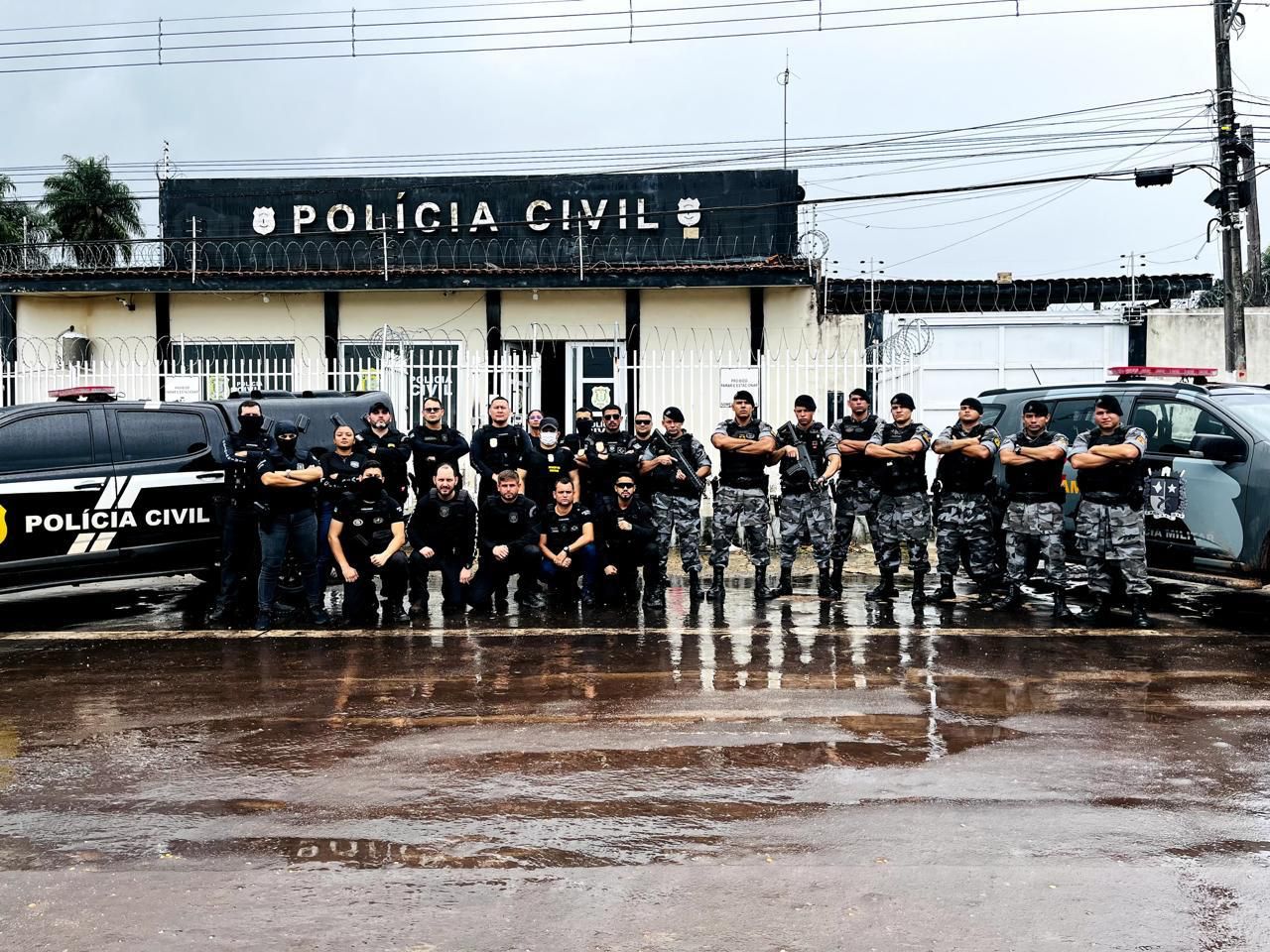 EM PORTO GRANDE, POLÍCIA CIVIL, COM O APOIO DA ROTAM, DEFLAGRA A PRIMEIRA FASE DA “OPERAÇÃO RUPTURA” E PRENDE TRÊS PESSOAS